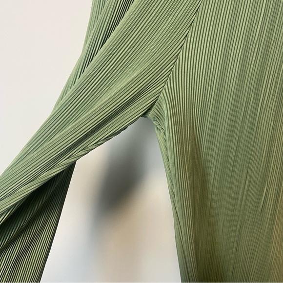 ⚪️ Storets / Maria Flared Leg Plisse Pants S/M - Picture 5 of 10